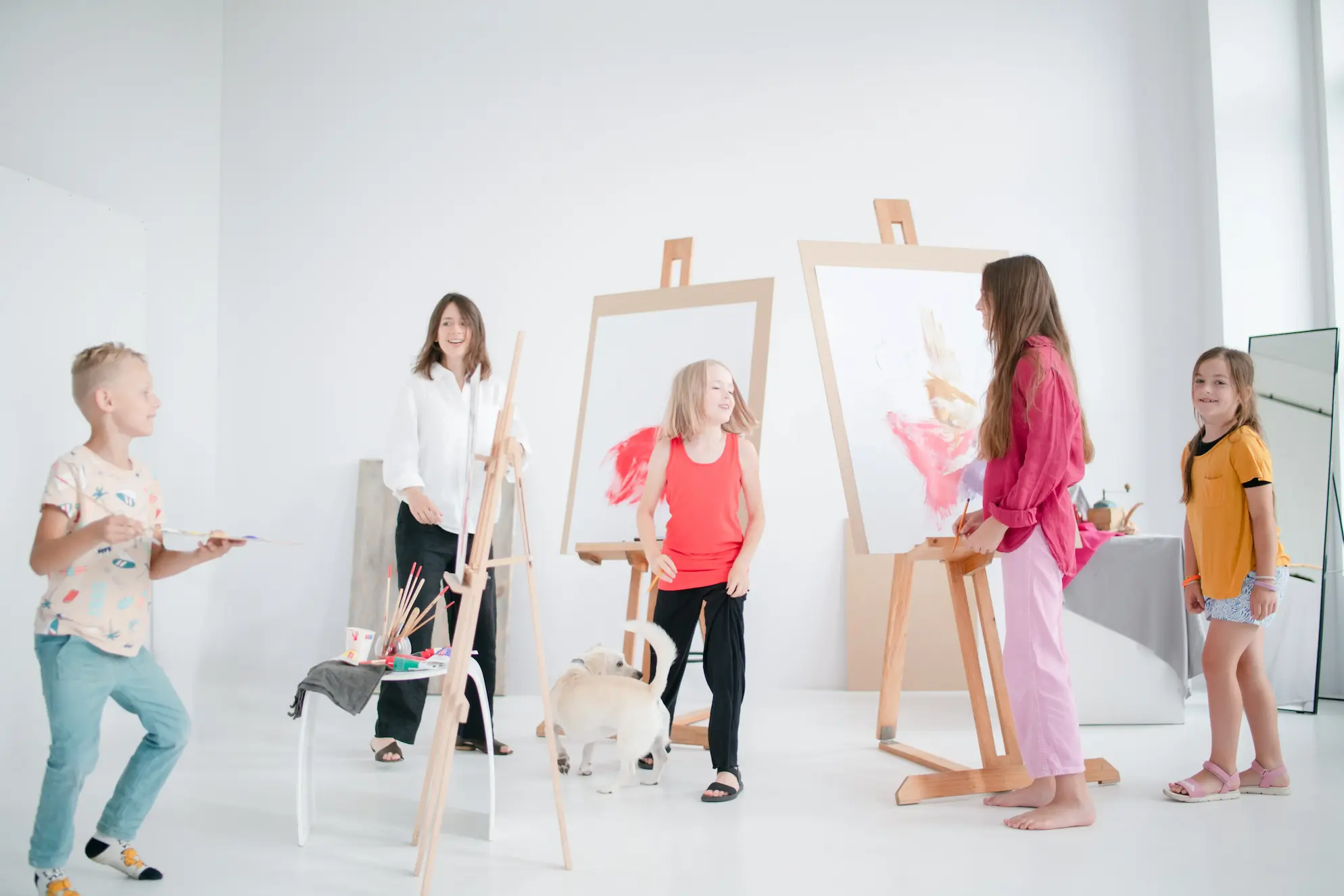Art studio main space